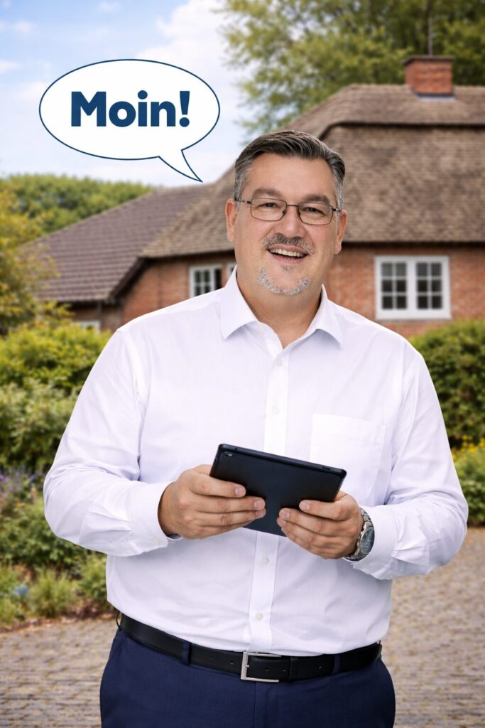 Man in white shirt at desk